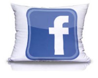 Almohadón Facebook 30x30