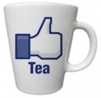 Taza Facebook Me Gusta Té