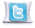 Almohadón Twitter 30x30