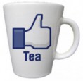 Taza Facebook Me Gusta Té